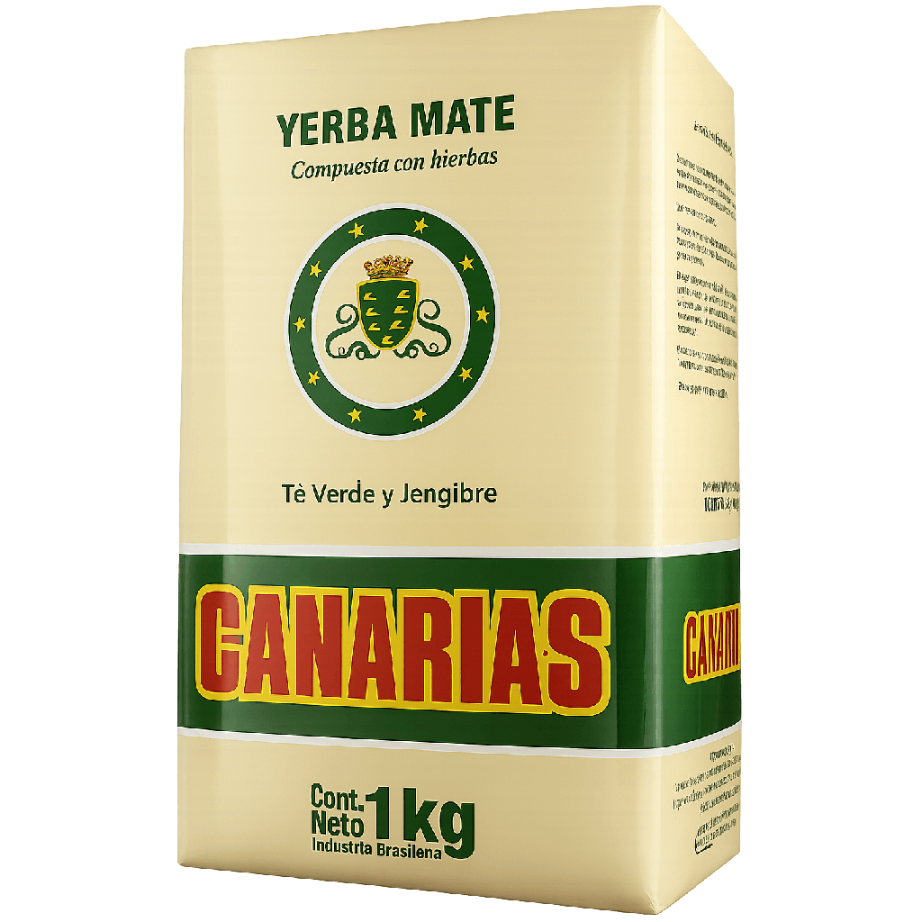 Canarias Te Verde y Jengibre 1kg